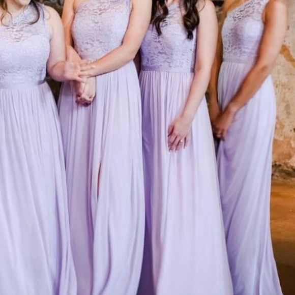 Lilac Bridesmaids Dress - Picture 1 of 7